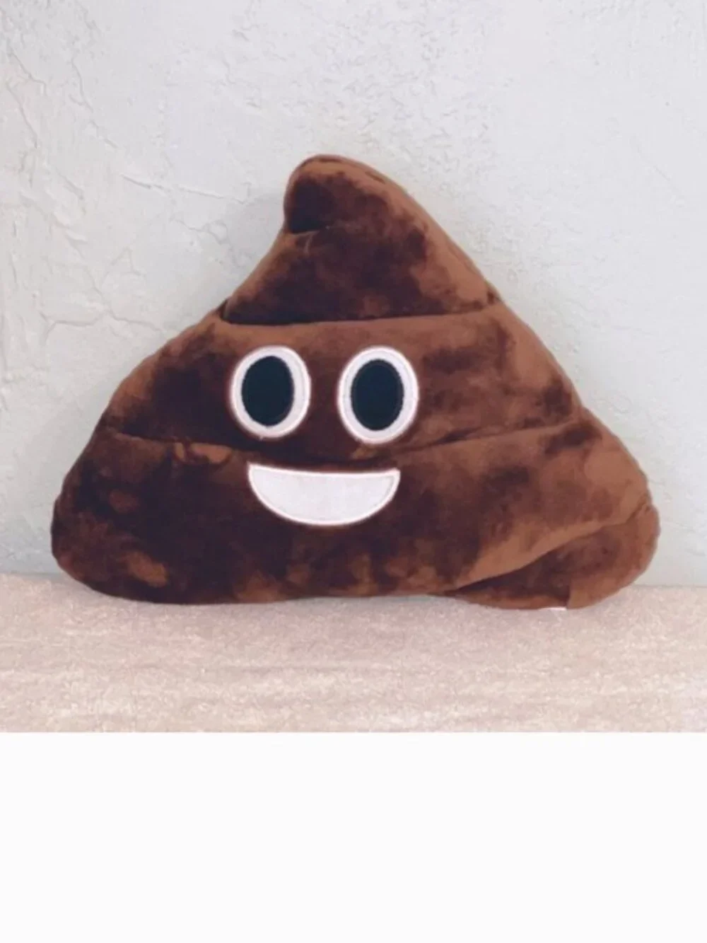 Poo Poop Emoji Stuffed Pillow